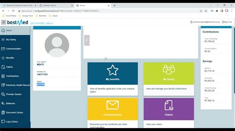 How to use the Bestmed Member Portal .